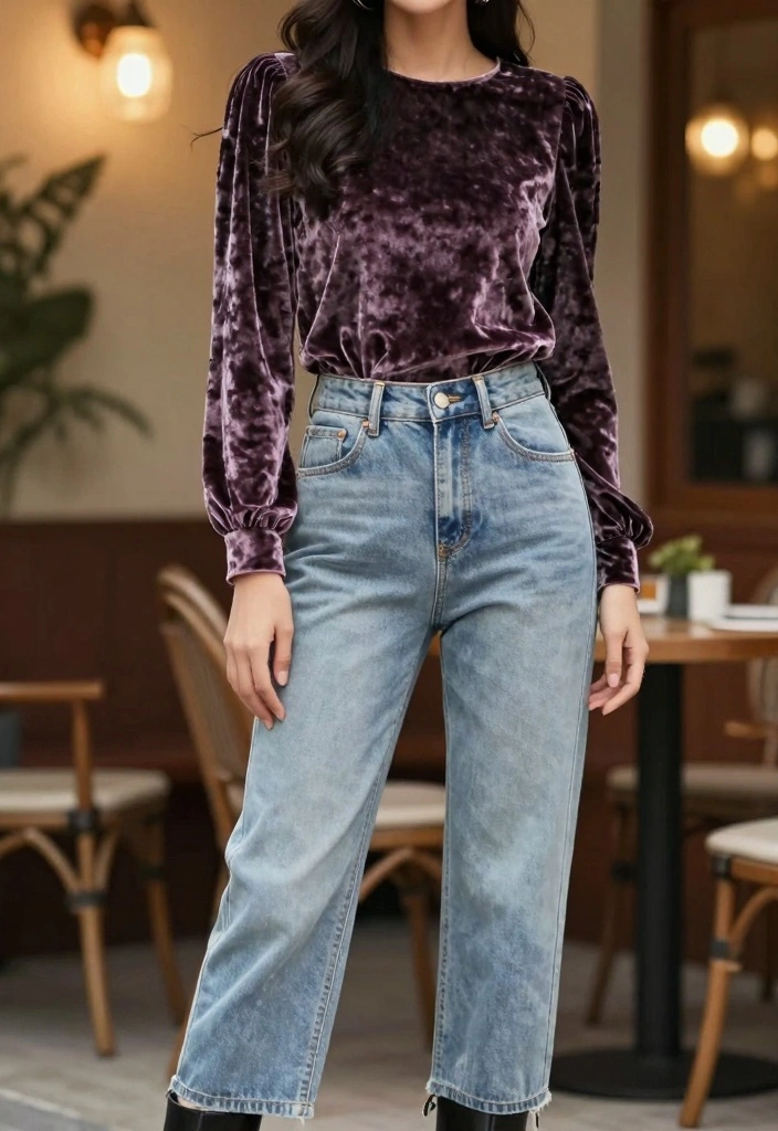 16 Winter Mom Jeans Outfit Ideas For Cozy Chic Outfits - 16. Date Night Ready 1