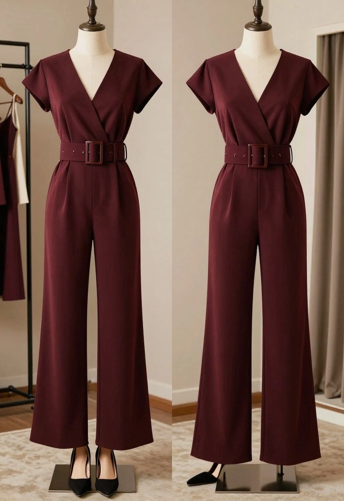 17 Formal Dress To Impress Outfit Ideas That Steal The Spotlight - 7. Luxurious Jumpsuit 1