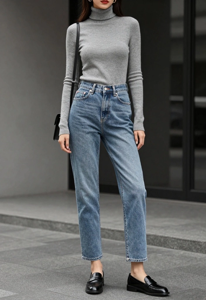 17 Levi's Jeans Outfit Ideas That Never Go Out Of Style - 16. Minimalist Look with Levi's 1