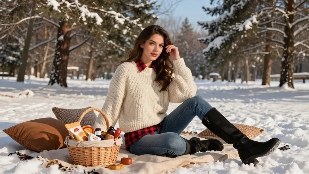17 Winter Picnic Outfit Ideas That Stay Cute And Warm