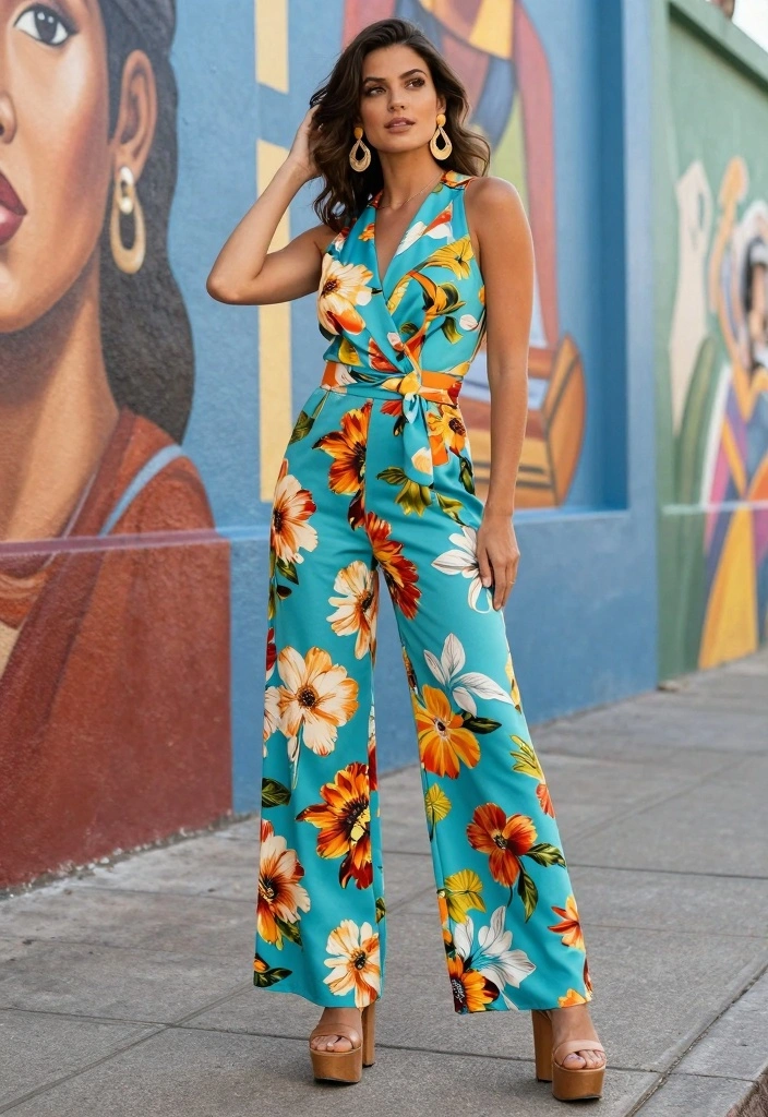 18 Aesthetic Outfit Ideas For Women You Will Want To Save - 4. Vintage-Inspired Jumpsuit 1