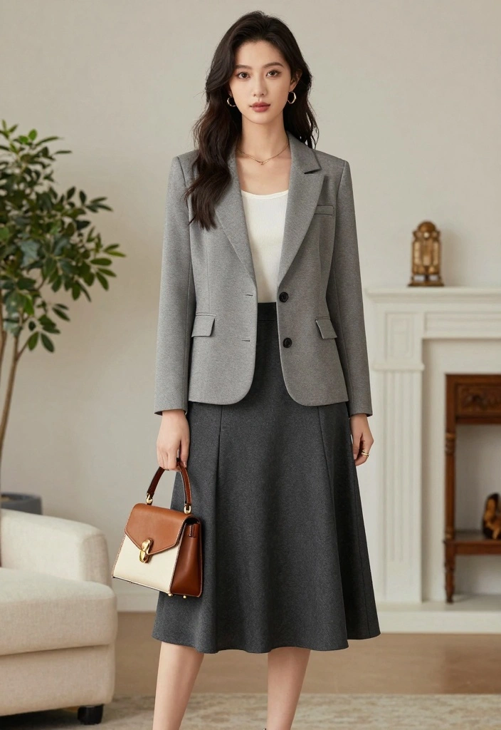 18 Dress To Impress Outfit Ideas Every Woman Will Love - 10. Classic Styles with a Modern Twist 1