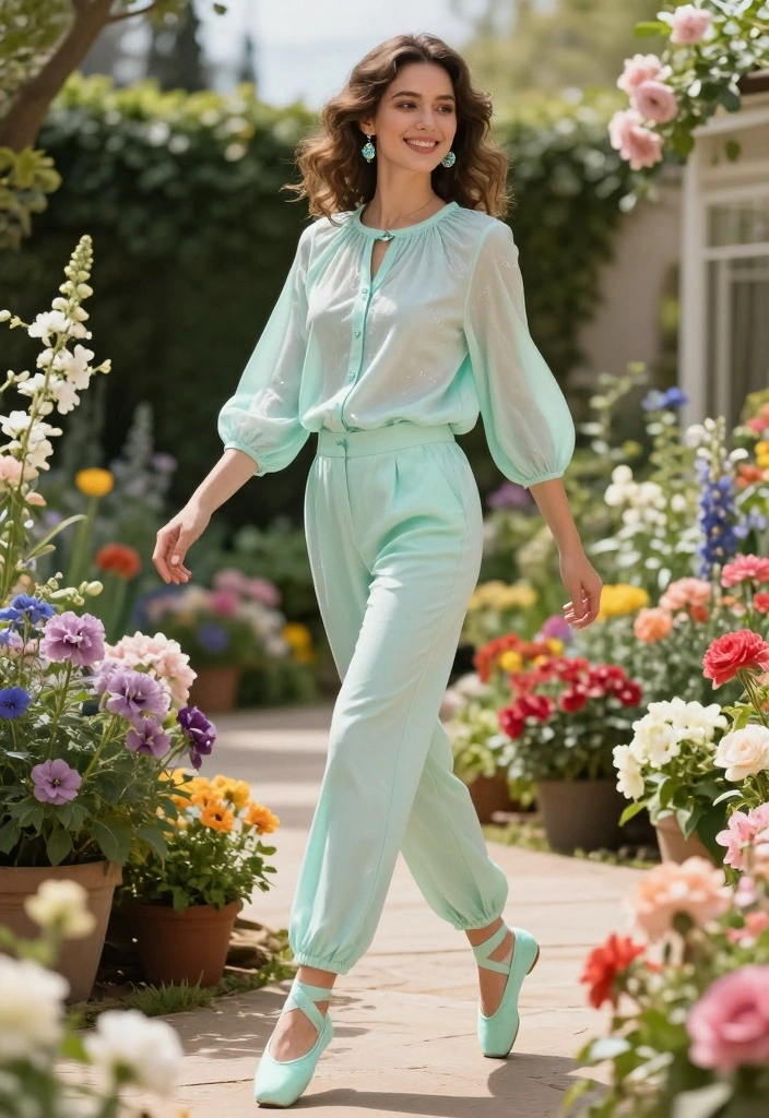 18 Monochromatic Aesthetic Outfit Ideas That Look Expensive - 15. Playful Pastel Palette 1