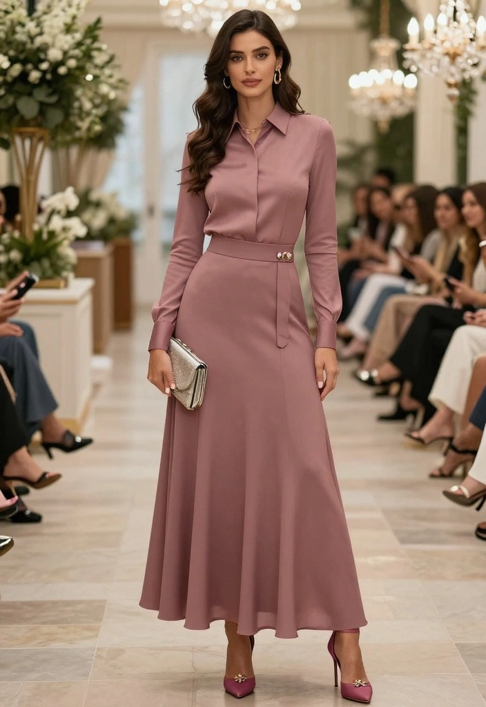 18 Monochromatic Aesthetic Outfit Ideas That Look Expensive - 18. Elegant Orchid Inspiration 1