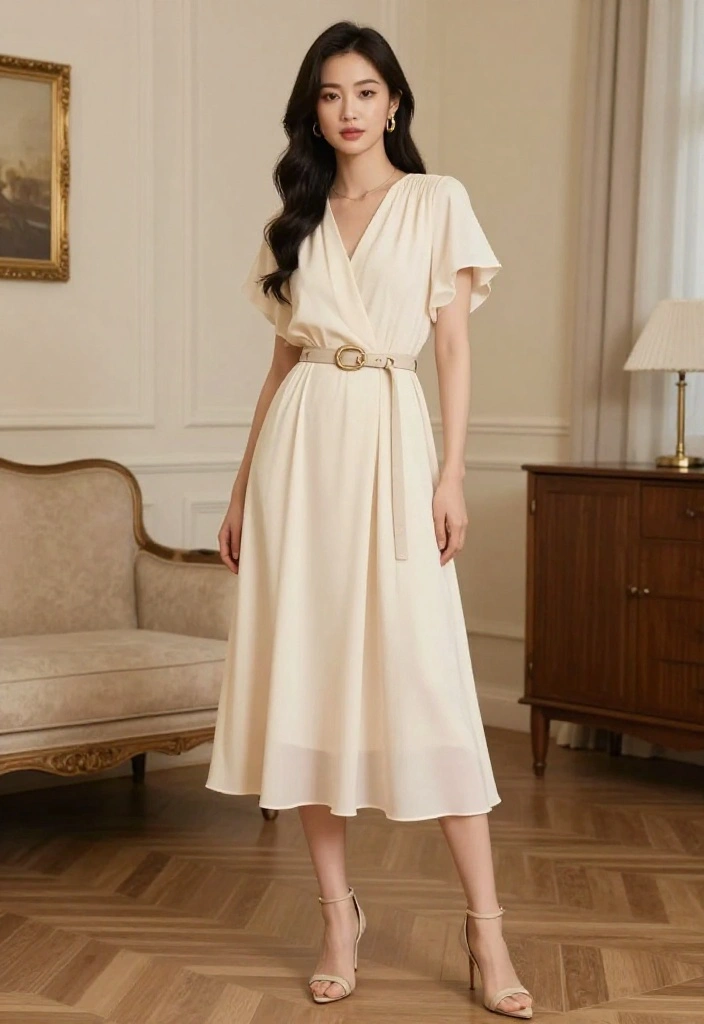 12 Baby Doll Dress Outfit Ideas That Don't Look Too Young - 5. Statement Belt to Define Your Silhouette 1