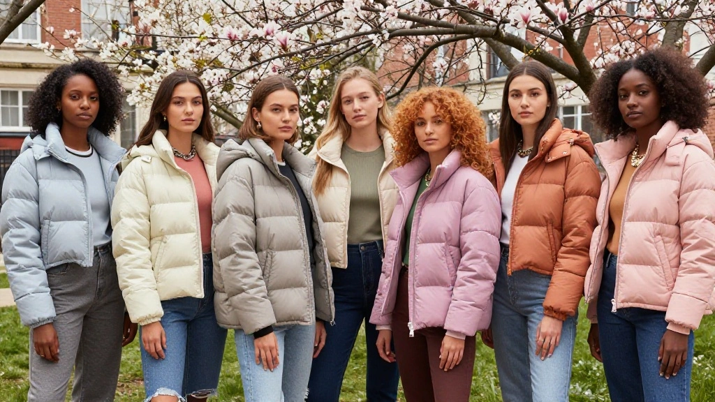 12 Cropped Puffer Jacket Outfit Inspirations for Women That Transition From Winter to Spring