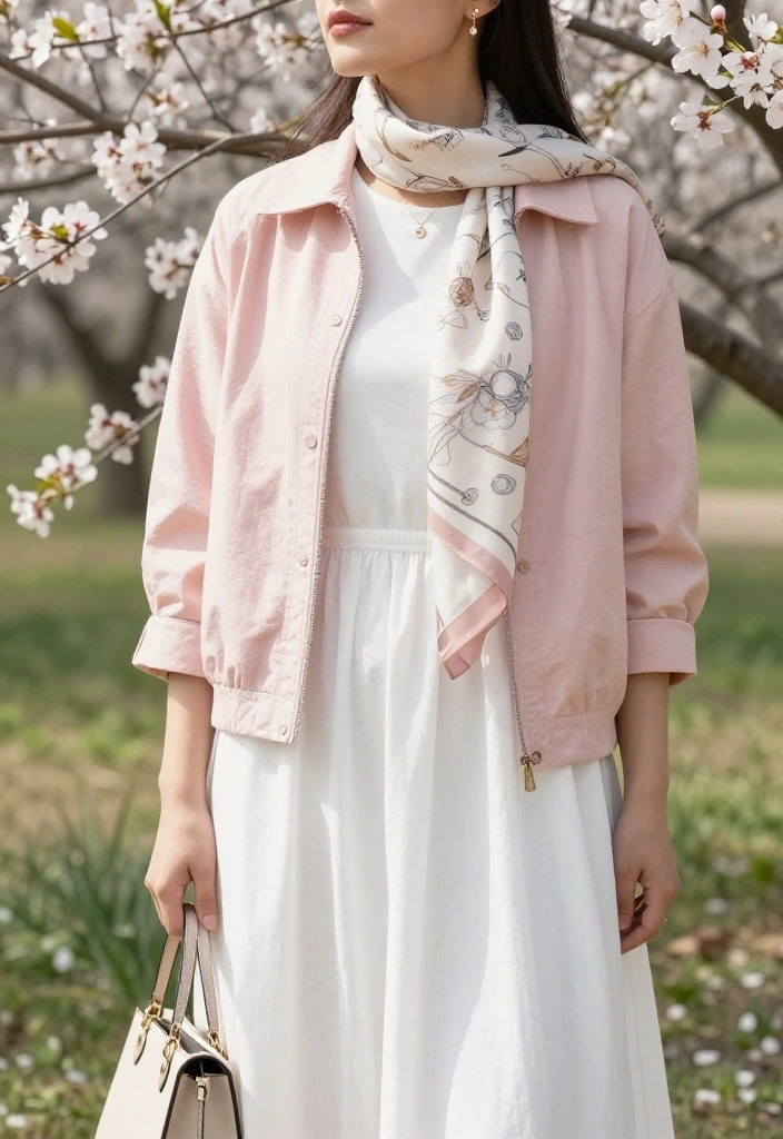 12 Pink Jacket Outfit Ideas for Women for All Four Seasons - 1. Springtime Sophistication 1
