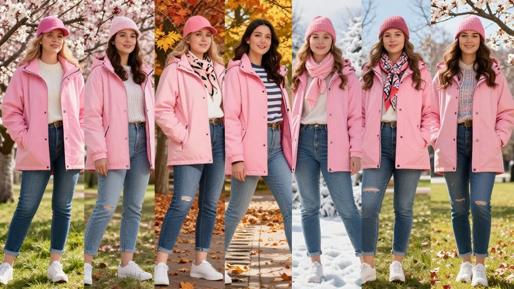 12 Pink Jacket Outfit Ideas for Women for All Four Seasons