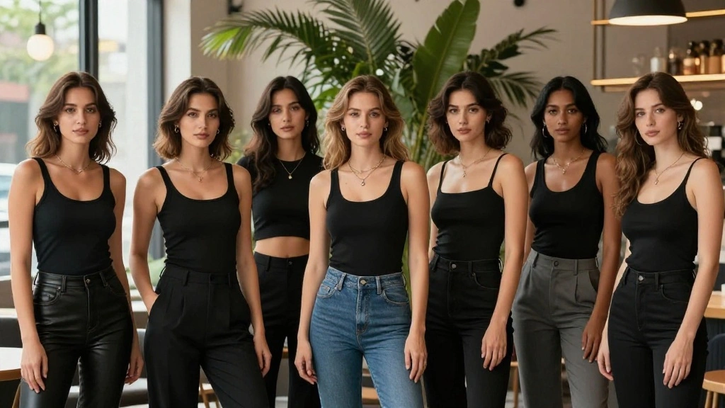14 Black Tank Top Outfit Ideas for Women That Aren't Too Casual