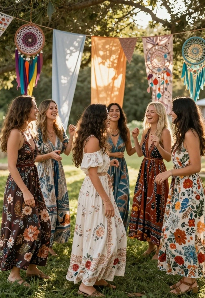 14 Women Outfit Birthday Party Ideas That Stand Out in Photos - 1. Bohemian Dream 1