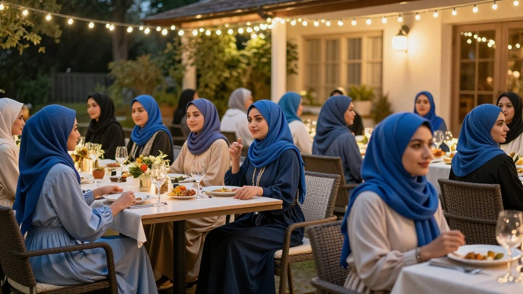 15 Blue Hijab Outfit Ideas for Women That Balance Color Without Clashing