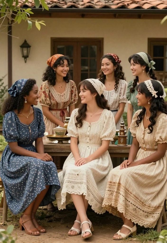 15 Engagement Party Attire for Women That Aren't Bridal - 10. Vintage-Inspired Looks 1