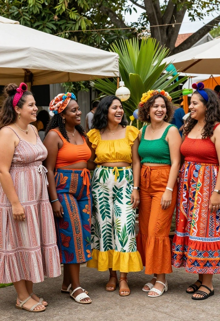 15 Engagement Party Attire for Women That Aren't Bridal - 7. Colorful Coordinated Sets 1