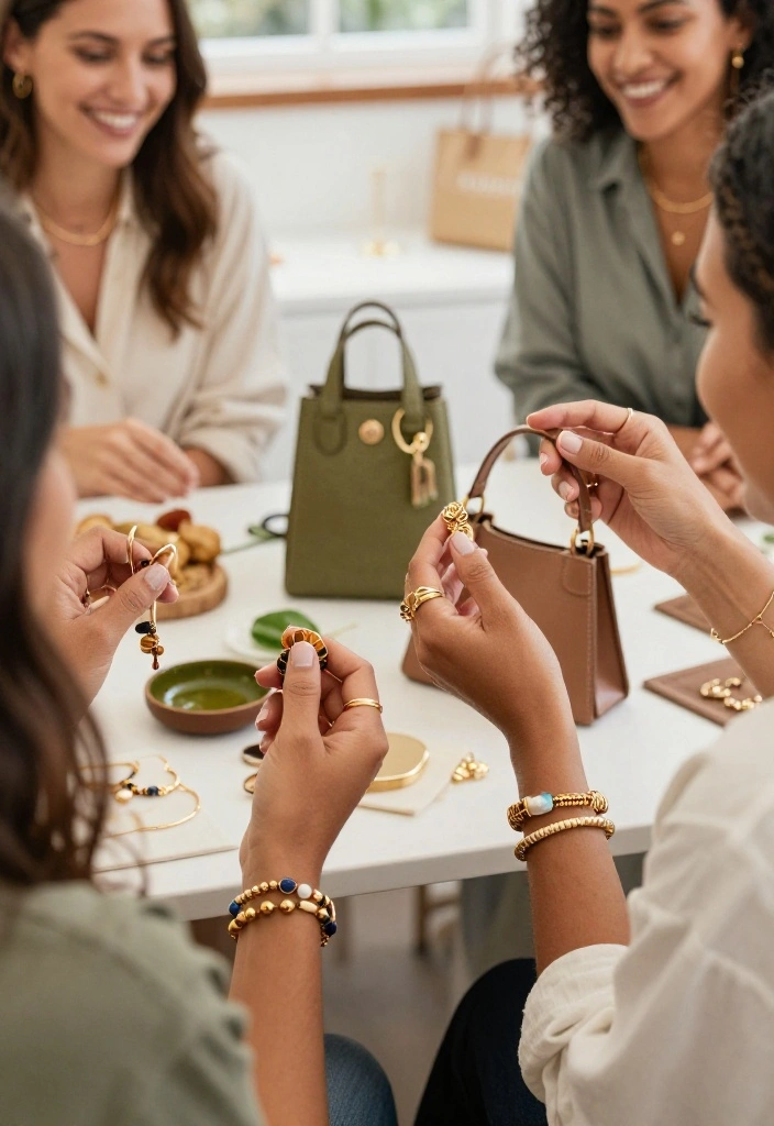15 Engagement Party Attire for Women That Aren't Bridal - 9. Sustainable Accessories 1