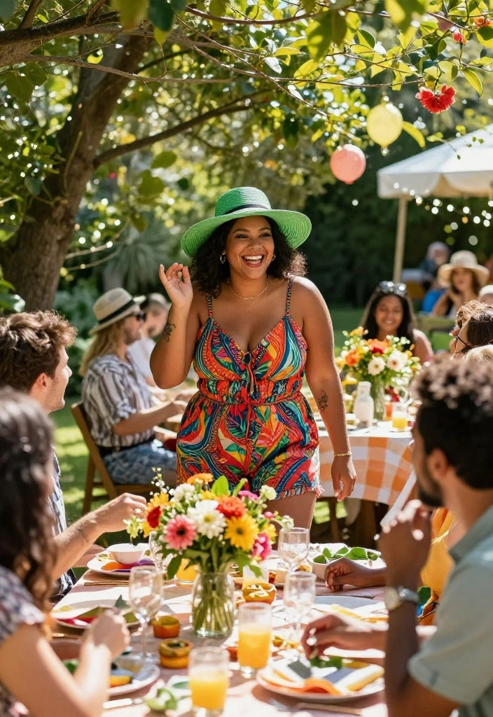 15 Green Hat Outfit Ideas for Women That Make the Hat Feel Purposeful - 9. A Pop of Color with a Green Straw Hat 1