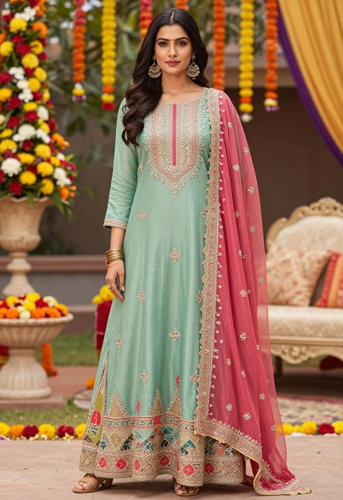 15 Rakhi Women Outfit Ideas That Feel Festive Without Overdoing It - 12. Classic Trousers with Kurti 1